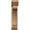 Ekena Millwork Legacy Slat Rough Sawn Bracket w/ Offset Brace, Western Red Cedar, 8"W x 34"D x 38"H BKT0806X34X38LEC06RWR - alternate 2